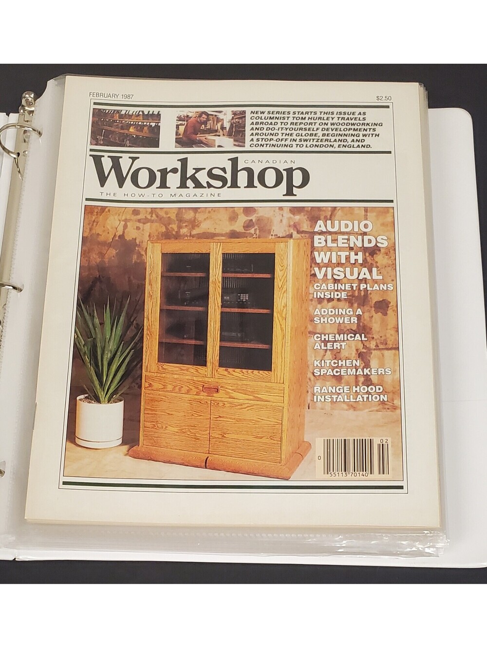 10x Canadian Workshop Magazine Collection Vintage 1980's Issues - VG